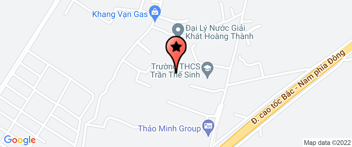 Map to Phu An Construction Investment and Infrastructure Development Joint Stock Company