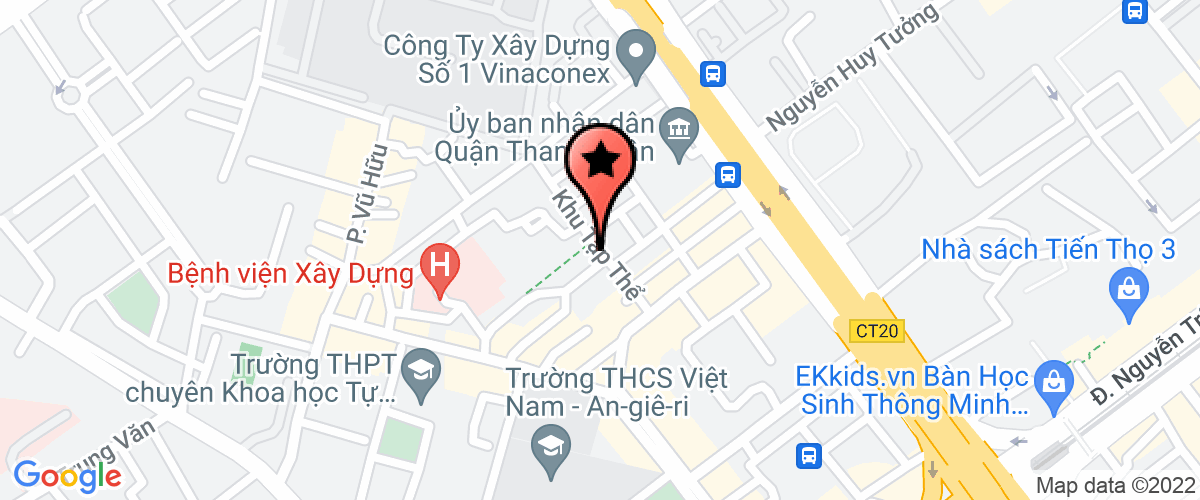 Bản đồ đến địa chỉ Công Ty TNHH Nội Thất Ngọc Thành