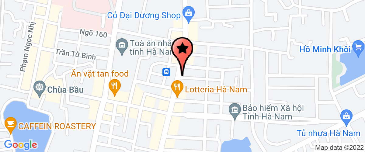 Map to Vien Dong Real Estate Joint Stock Company