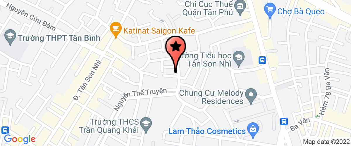 Bản đồ đến địa chỉ Công Ty TNHH TM DV Bạch Quốc Huy