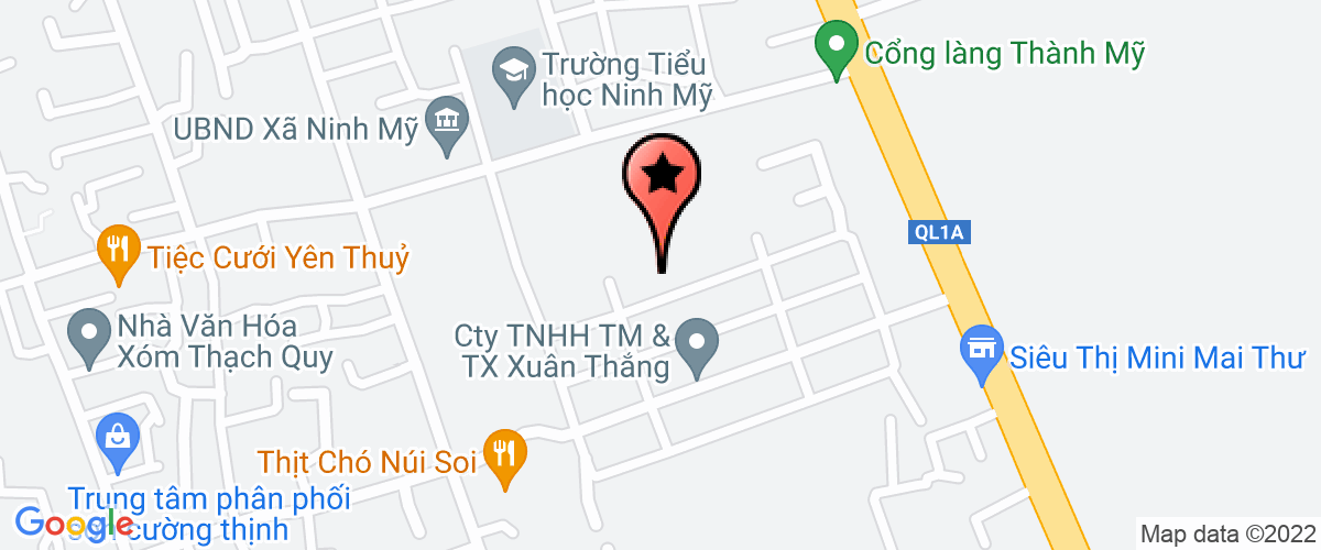 Bản đồ đến địa chỉ Công ty TNHH xuất nhập khẩu đá mỹ nghệ Ninh Vân