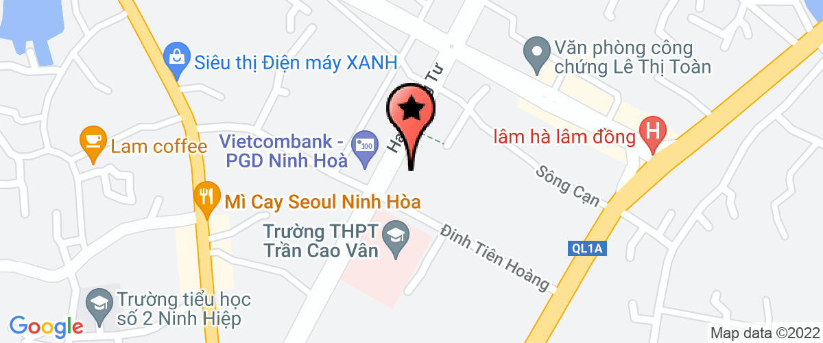 Bản đồ đến địa chỉ Công Ty TNHH TM DV Thảo Liên