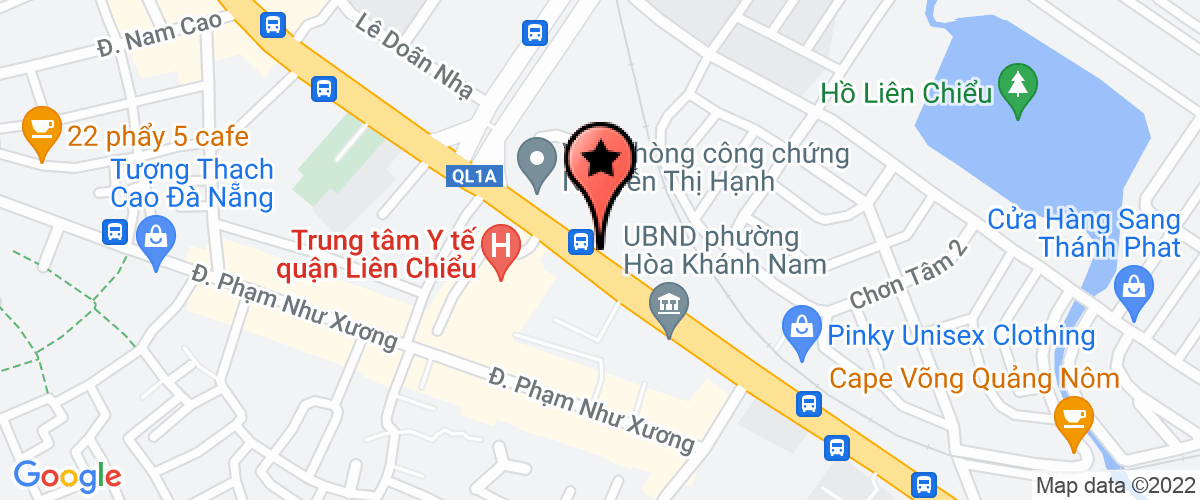 Map to Kim Trung Investment and Architecture Joint Stock Company
