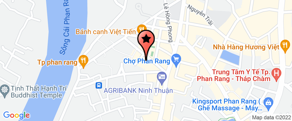 Bản đồ đến địa chỉ Công Ty Trách Nhiệm Hữu Hạn Thương Mại - Dịch Vu Minh Nga Ninh Thuận