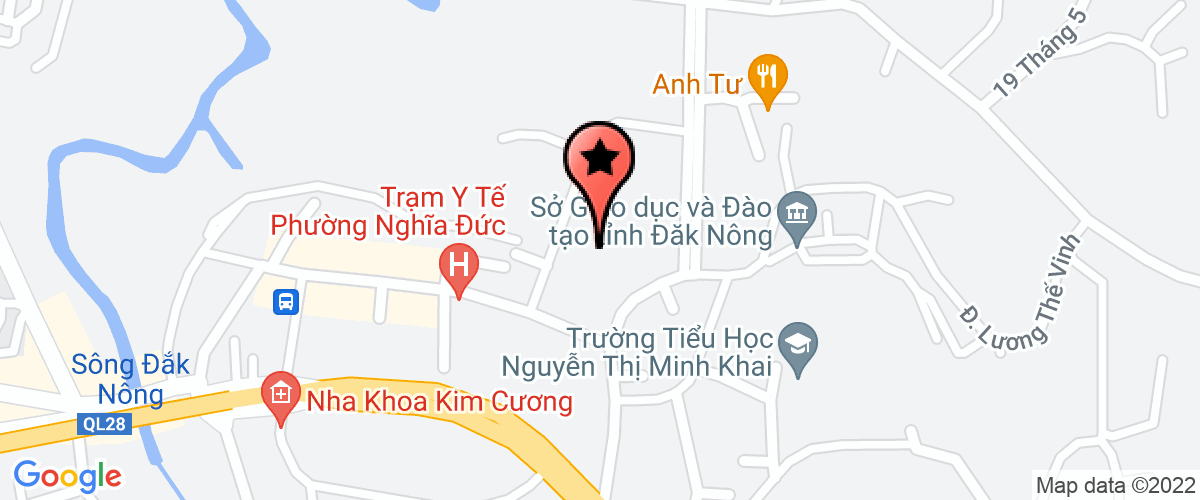 Bản đồ đến địa chỉ Hội Người cao tuổi tỉnh Đăk Nông