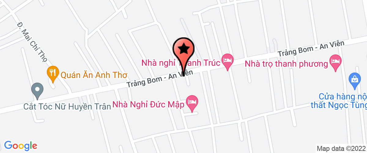 Bản đồ đến địa chỉ Công Ty TNHH Gia Công Chế Biến Gỗ Xuất Khẩu Thành Phát Tp