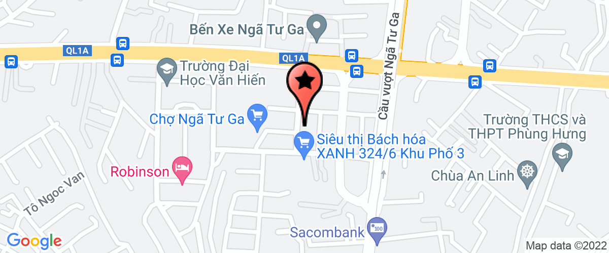 Bản đồ đến địa chỉ Công Ty TNHH Xông Hơi Xoa Bóp Phương Thy