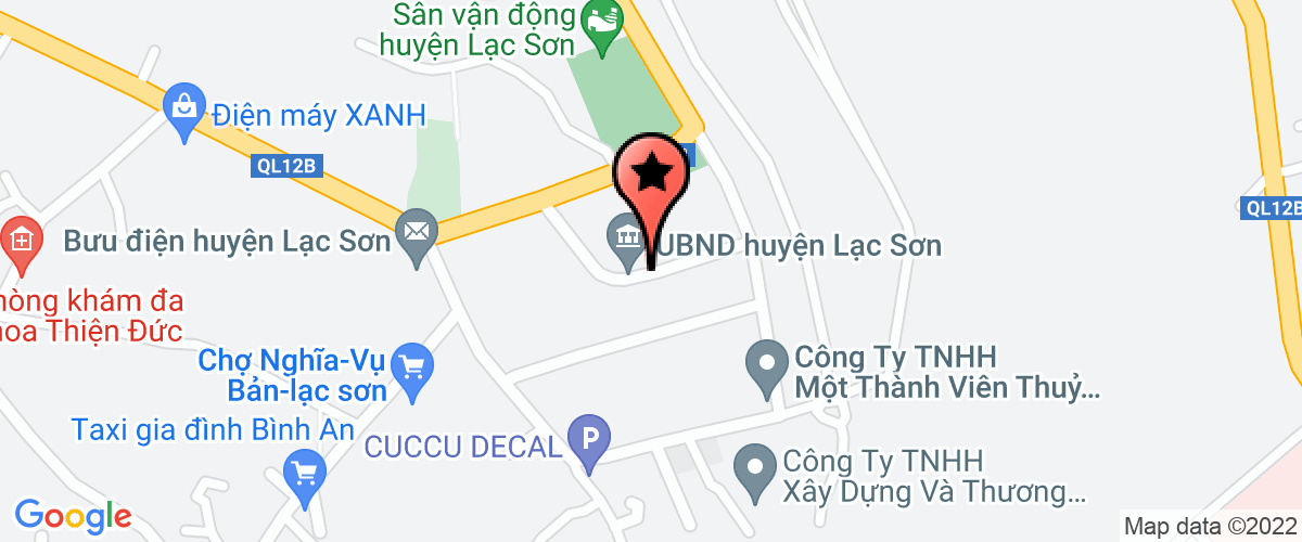 Bản đồ đến địa chỉ Công Ty Cổ Phần Môi Trường Đô Thị Lạc Sơn