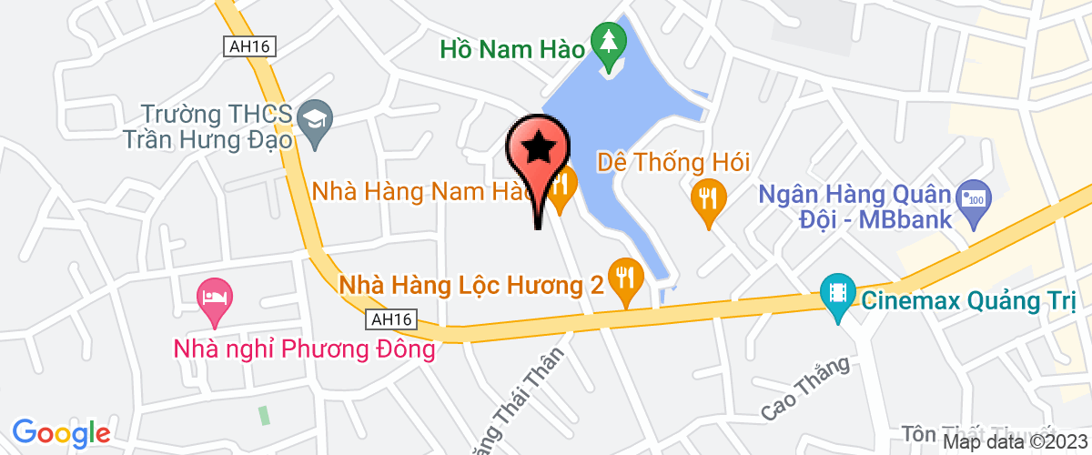Bản đồ đến địa chỉ Công Ty Trách Nhiệm Hữu Hạn Một Thành Viên Hoàng Ngọc Quảng Trị