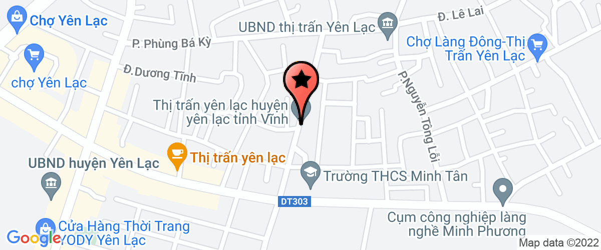 Bản đồ đến địa chỉ Công Ty TNHH Thương Mại Và Sản Xuất Thông Hùng