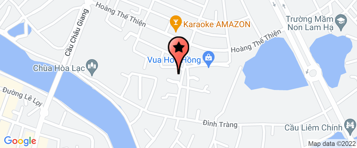 Map to Khanh Ngoc Hn Trade and Services Company Limited