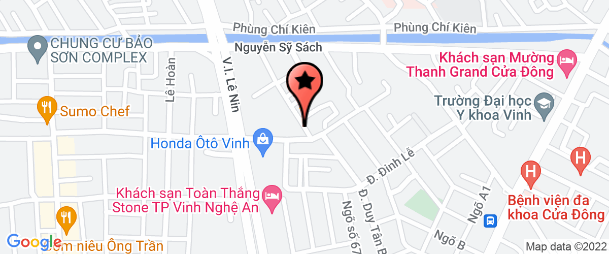 Bản đồ đến địa chỉ Công Ty Trách Nhiệm Hữu Hạn Hải Linh N.A
