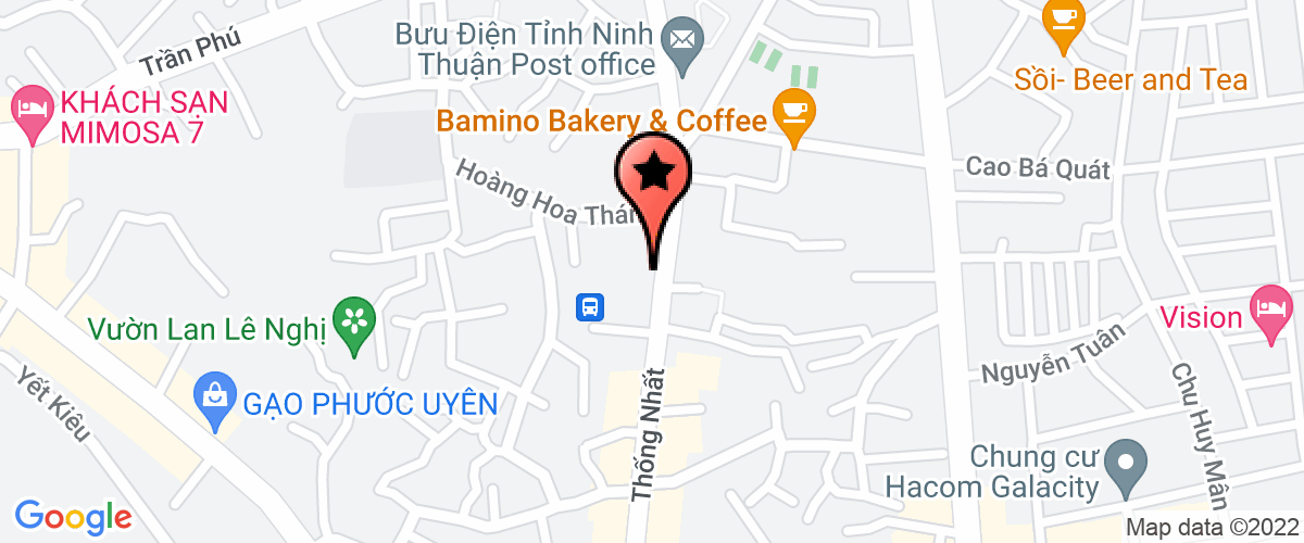 Bản đồ đến địa chỉ Công Ty Trách Nhiệm Hữu Hạn Yến Sào Song Hưng