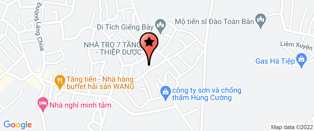 Map to Quang Minh Interior Trade and Service Company Limited