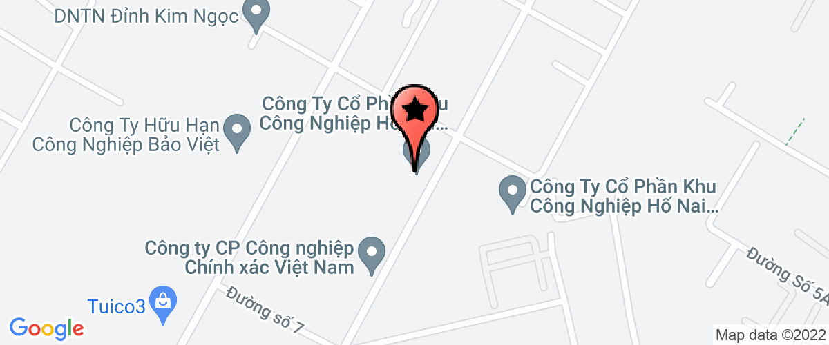 Bản đồ đến địa chỉ Công ty Hữu Hạn Tín Dũng