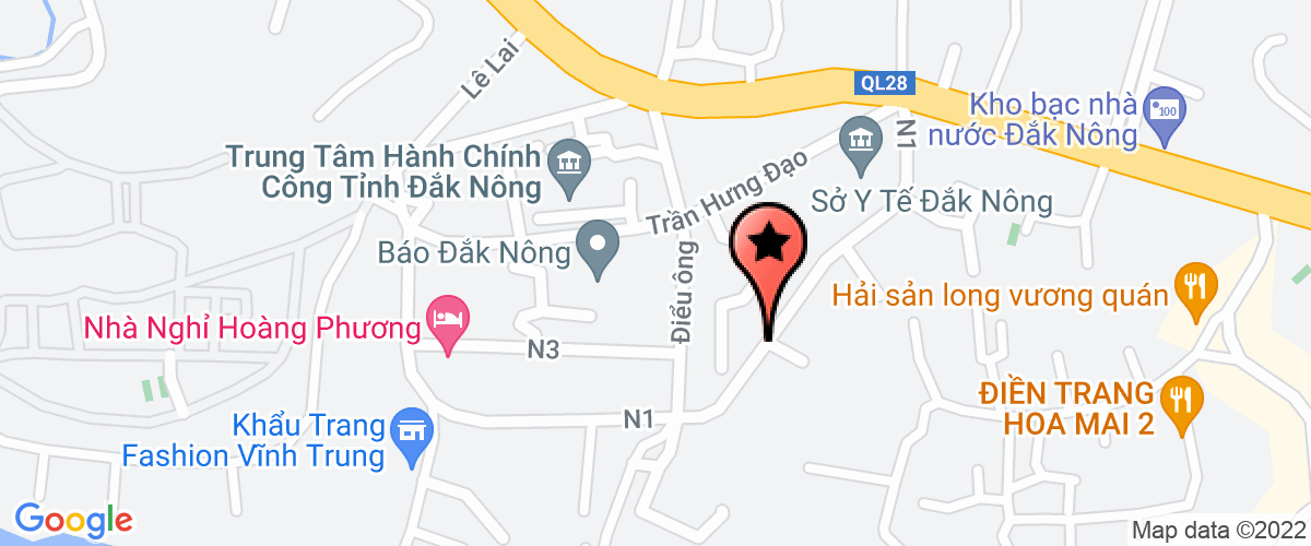 Map to Mai Linh Đak Nông Company Limited