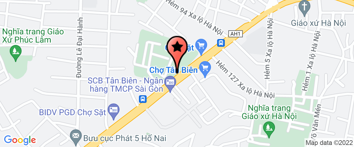 Map to Phuc Thien An Education Investment Company Limited