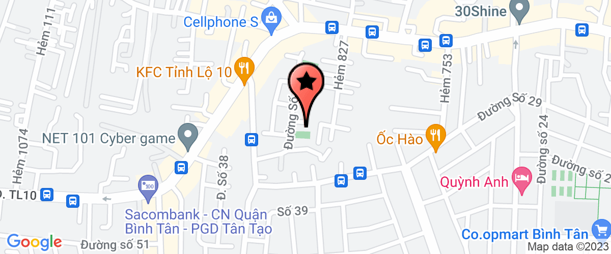 Bản đồ đến địa chỉ Công Ty TNHH Quảng Cáo Tiếp Thị Đại Nam