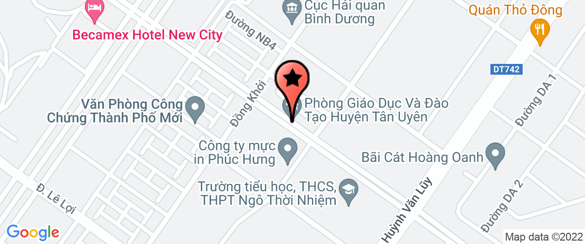 Bản đồ đến địa chỉ Công Ty TNHH Một Thành Viên Việt Phát Phát
