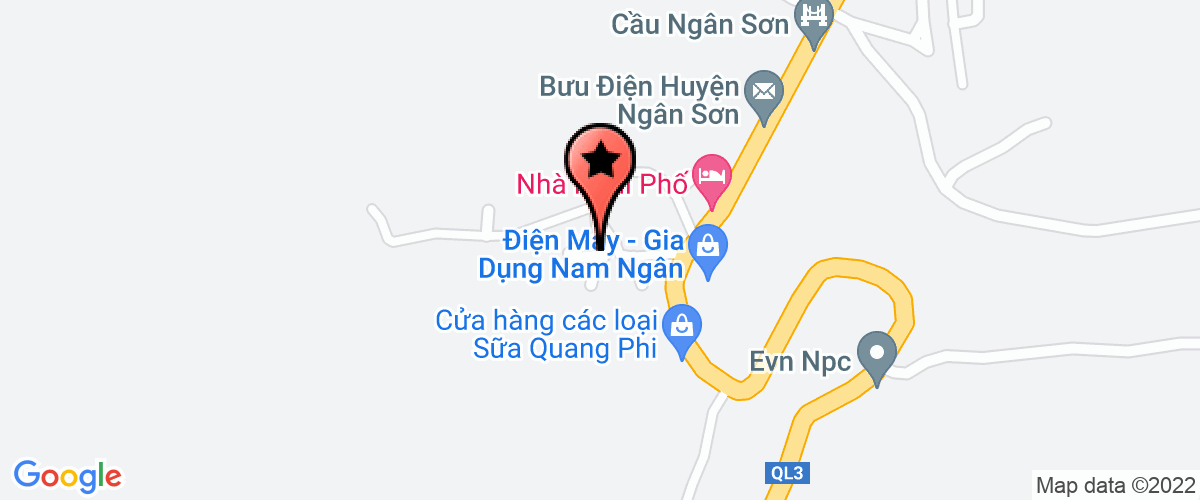 Bản đồ đến địa chỉ Công Ty TNHH Mai Hải Vân - Bắc Kạn