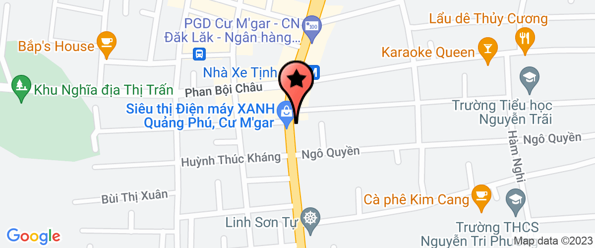 Map to An Hung Thinh Dak Lak Company Limited