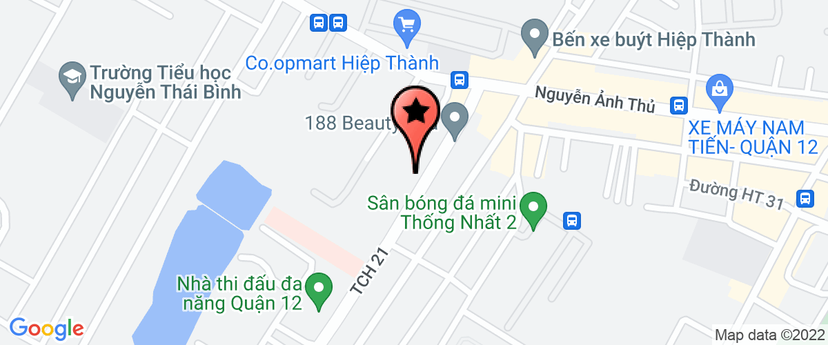 Map to Chau Ngoc Phat Machinery SX TM XD Company Limited