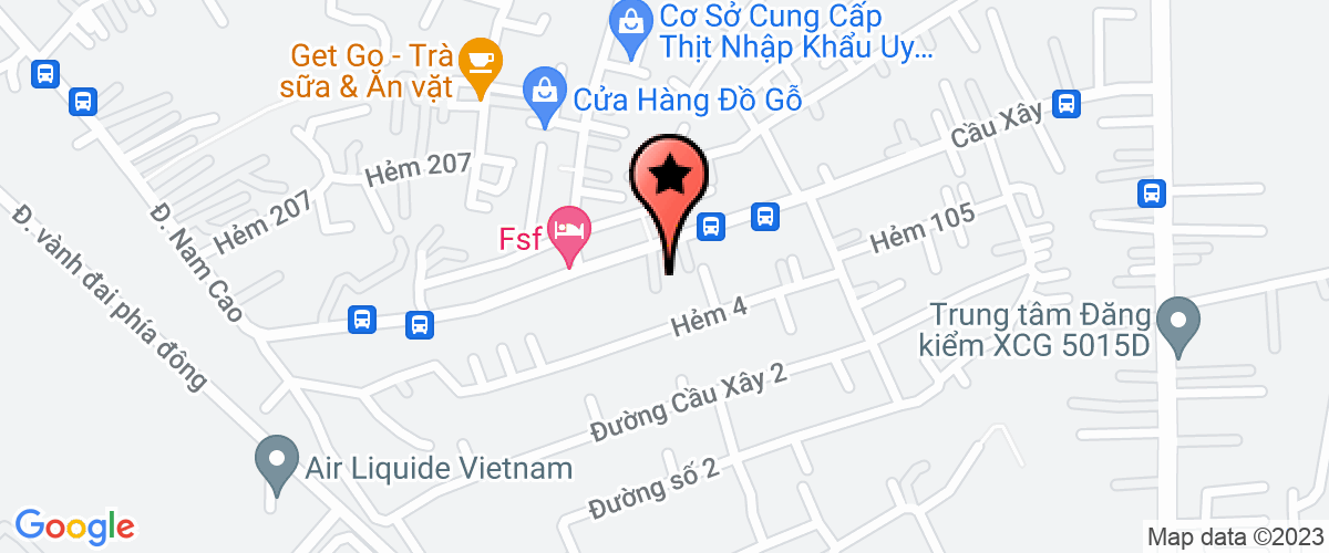 Bản đồ đến địa chỉ Công Ty TNHH Thương Mại Dịch Vụ Ginco