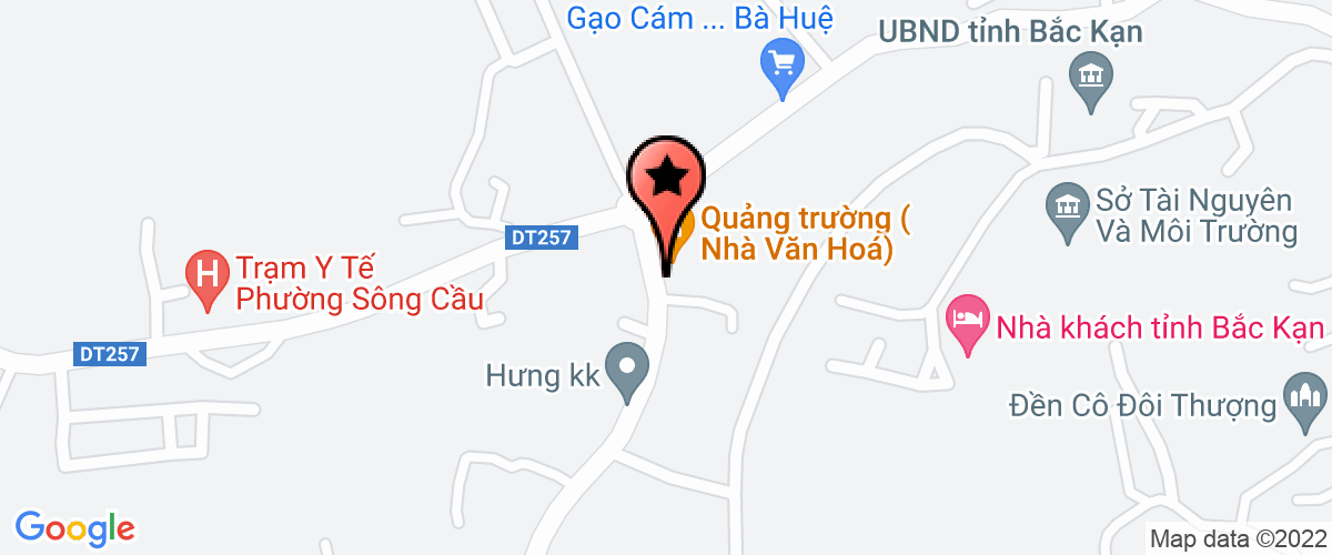 Bản đồ đến địa chỉ Công Ty TNHH Phú Lương Bắc Kạn