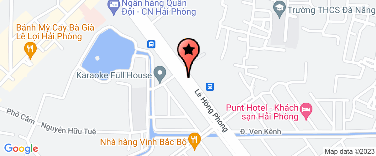 Map to Cat Phuong Trading Service and Import Export Company Limited
