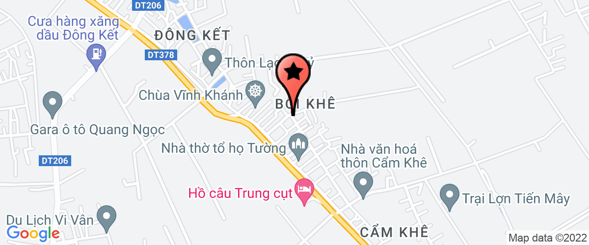 Bản đồ đến địa chỉ Công Ty TNHH Thức ăn Chăn Nuôi Daikin