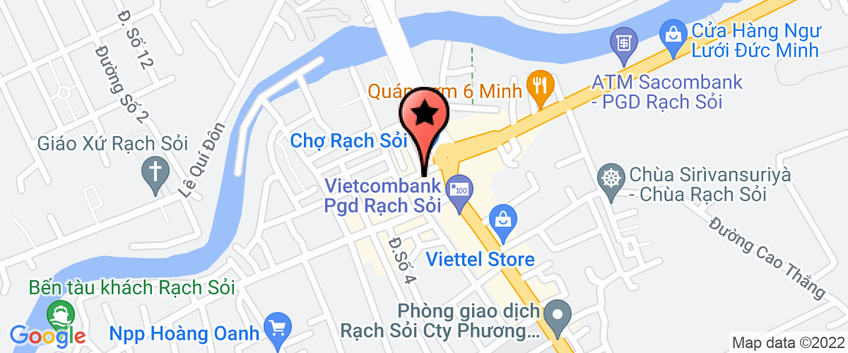 Bản đồ đến địa chỉ Công Ty TNHH Một Thành Viên Long Châu Kiên Giang