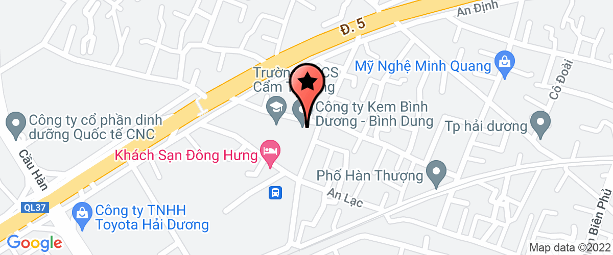 Bản đồ đến địa chỉ Công ty TNHH V - TEN Việt Nam