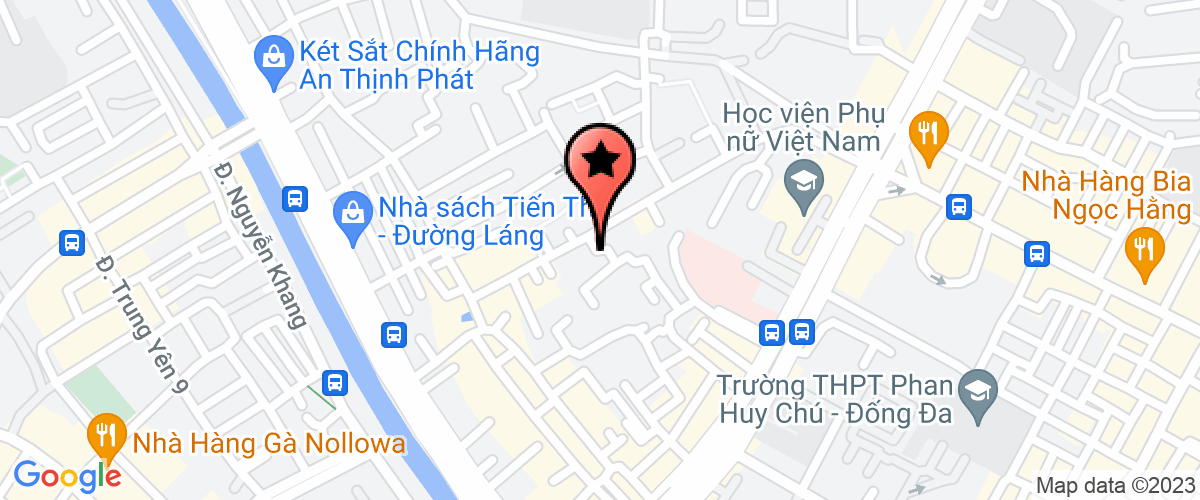 Map to Nam Linh Trading Import Export Joint Stock Company