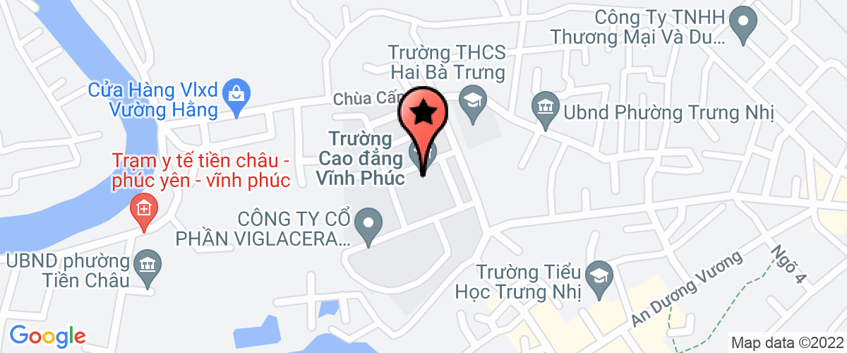 Map to T&v Trade and Production Limited Company