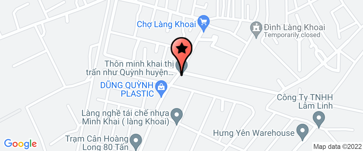 Bản đồ đến địa chỉ Công Ty TNHH Đầu Tư Sản Xuất Và Thương Mại Hưng Hải