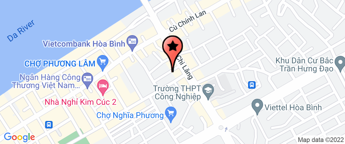 Bản đồ đến địa chỉ Công ty trách nhiệm hữu hạn dịch vụ thương mại Việt Thoa