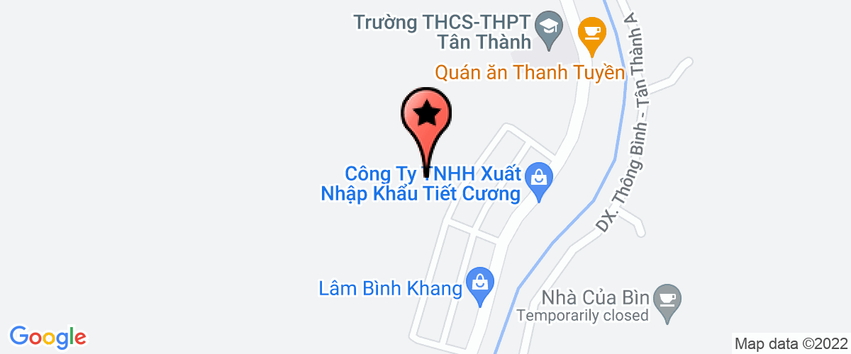 Map to My Duyen Truong Giang Import Export Company Limited
