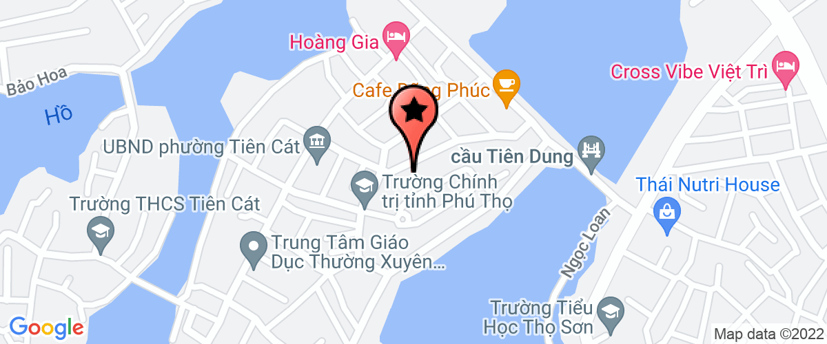 Map to Viet Gia Trading Investment Joint Stock Company