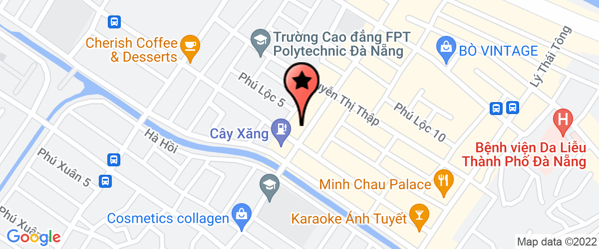 Map to Dien Hai Investment and Construction Company Limited