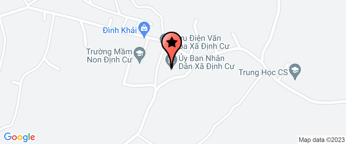 Bản đồ đến địa chỉ Công Ty Trách Nhiệm Hữu Hạn Xây Dựng Thuỷ Điện Định Cư