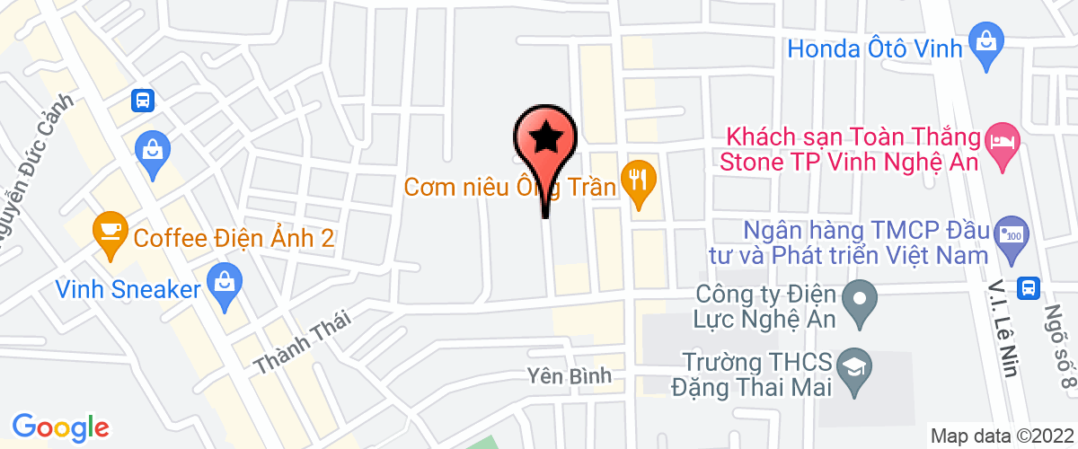 Map to Linh Dang Construction and Trading Company Limited