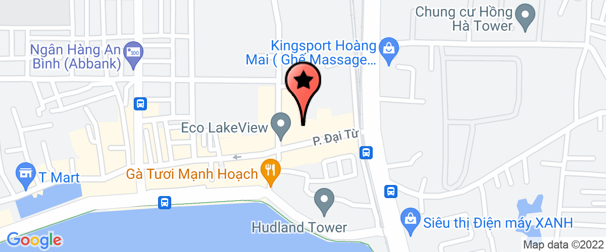 Bản đồ đến địa chỉ Chi Nhánh Công Ty TNHH Khí Công Nghiệp T.h.t Tại Hà Nội