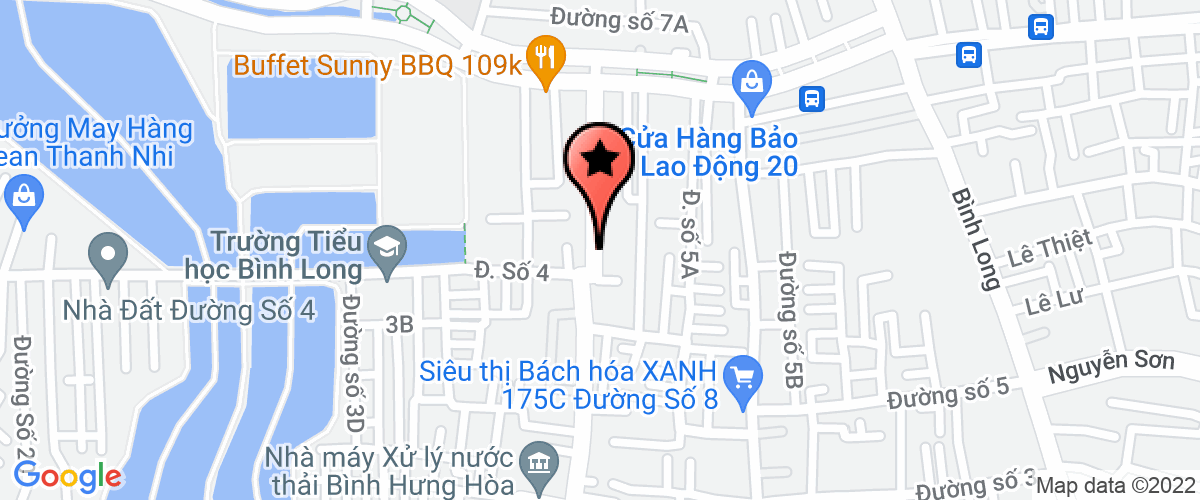 Bản đồ đến địa chỉ Công Ty TNHH Dp Thái Linh