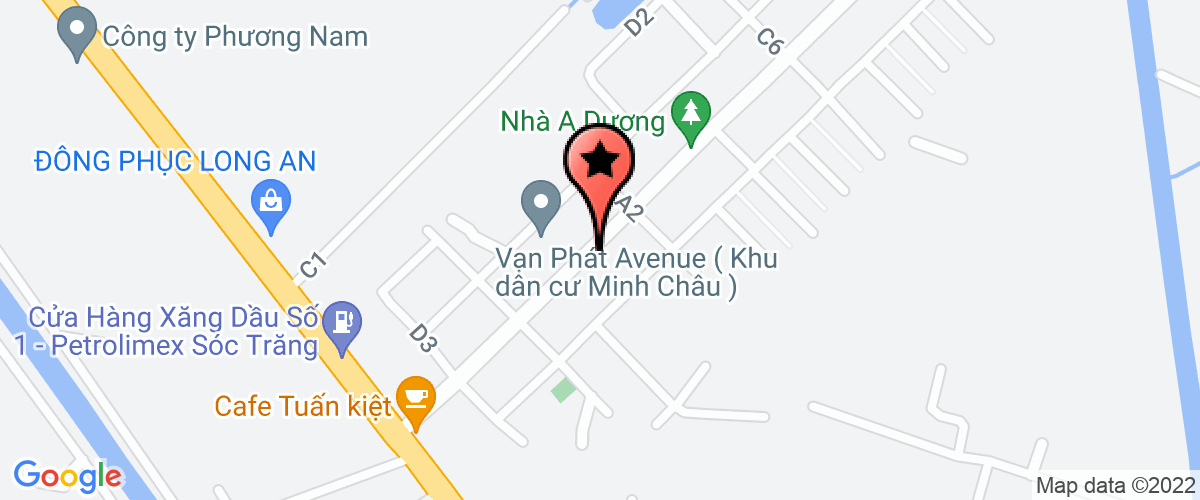 Bản đồ đến địa chỉ Công Ty TNHH Đầu Tư Phát Triển Nhà Duy Long Sóc Trăng