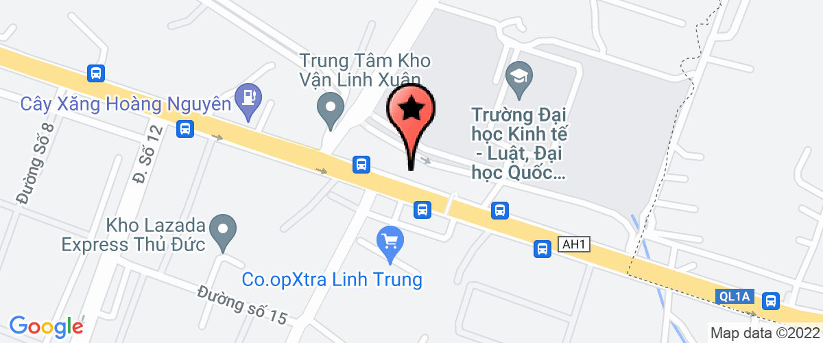 Bản đồ đến địa chỉ Công Ty TNHH Bông Sợi Thái Dương