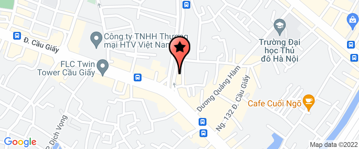 Bản đồ đến địa chỉ Công Ty TNHH Jactea Hà Nội