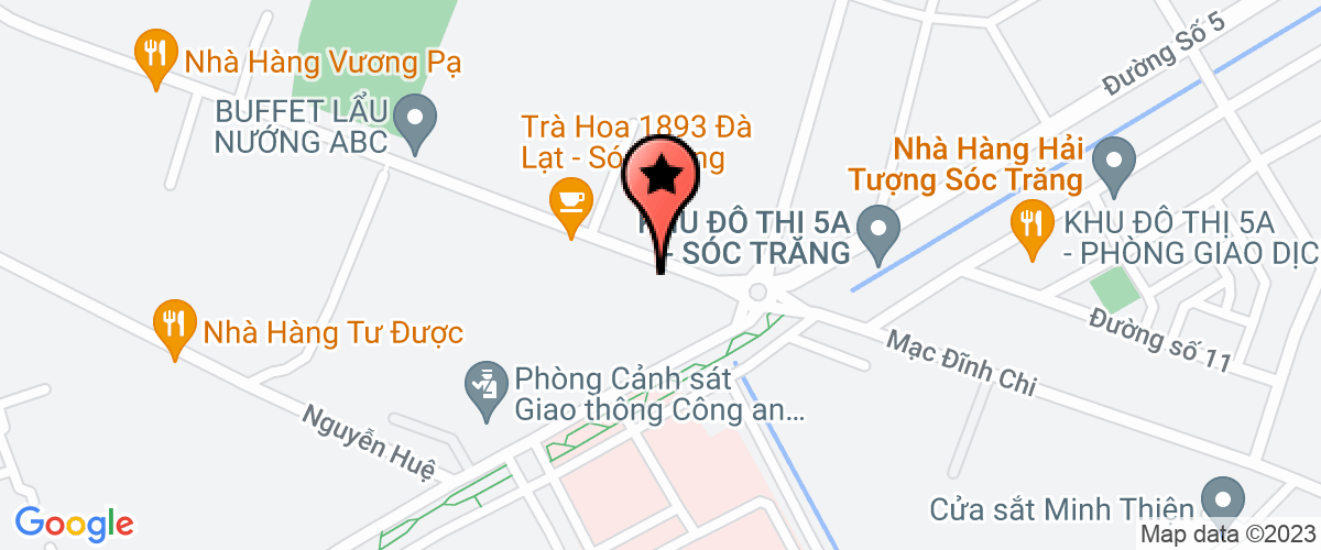 Bản đồ đến địa chỉ Công Ty TNHH DV Vận Tải Tâm Phong