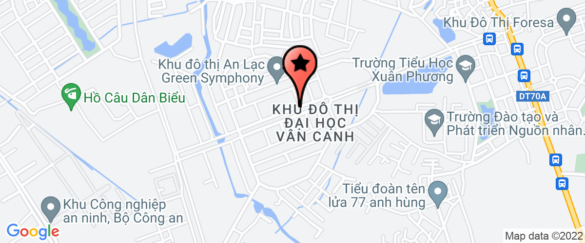 Map to Dhi Ha Noi Service and TM Company Limited
