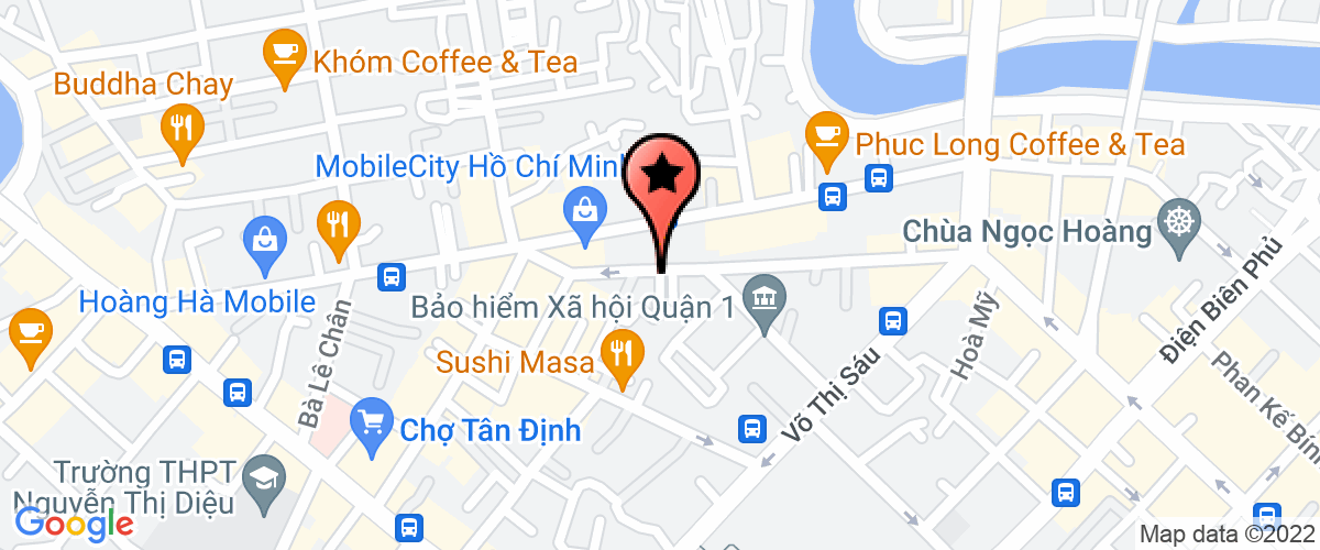 Bản đồ đến địa chỉ Công Ty TNHH Thương Mại Dịch Vụ Cắt Tóc Gội Đầu Thiên Phú