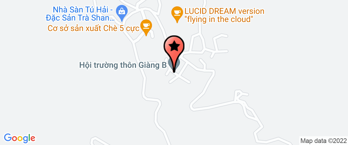Map to Suoi Giang Special Tea Joint Stock Company